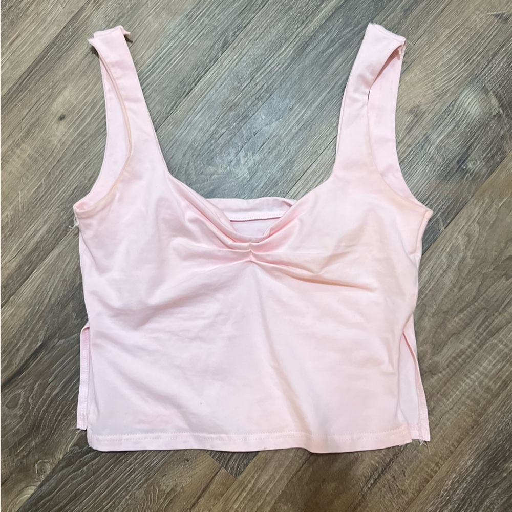Pink tank top